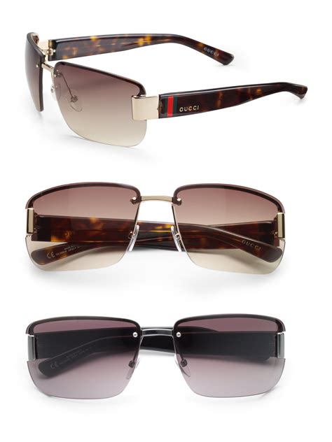 gucci rectangular sunglasses men's|gucci oversize rectangular sunglasses.